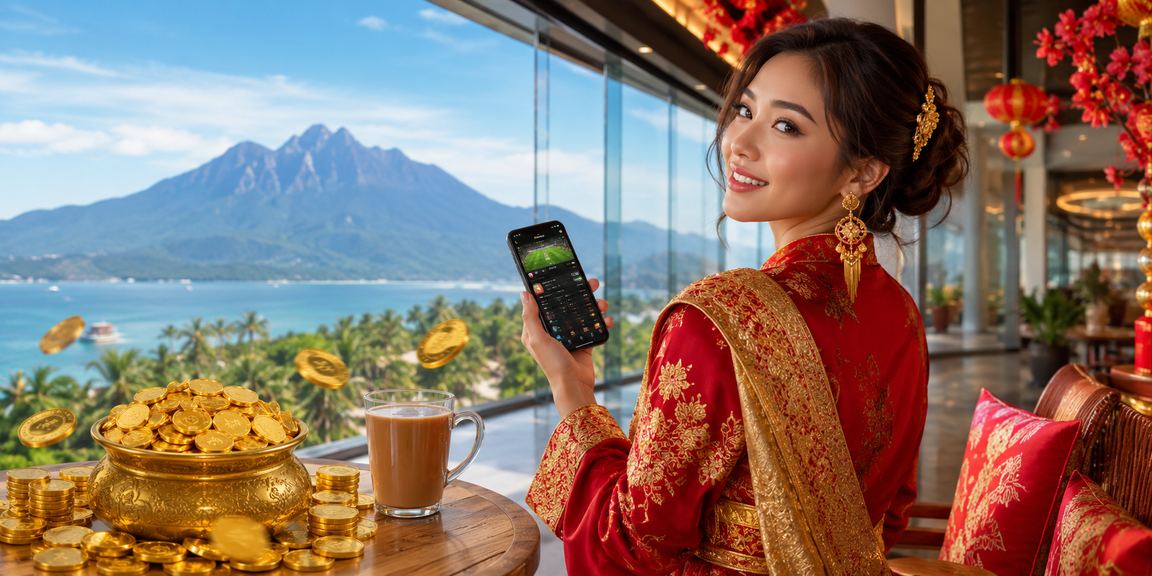 Sabah users playing on the mahjong mobile casino app on their Android phones